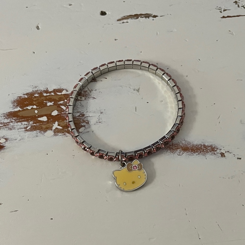 Sanrio Pink and Silver Bracelet
